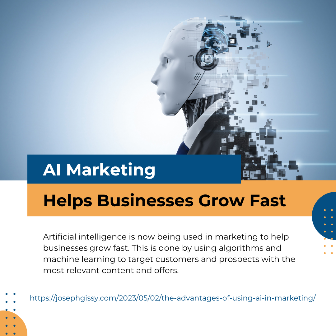 The advantages of using AI in marketing